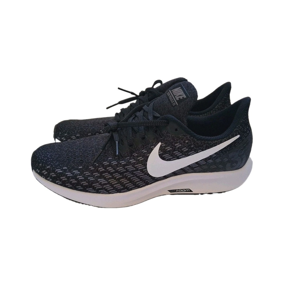 NWOB Nike Air Zoom Pegasus 35 Black Gunsmoke Women's Size 9 Running Shoes
